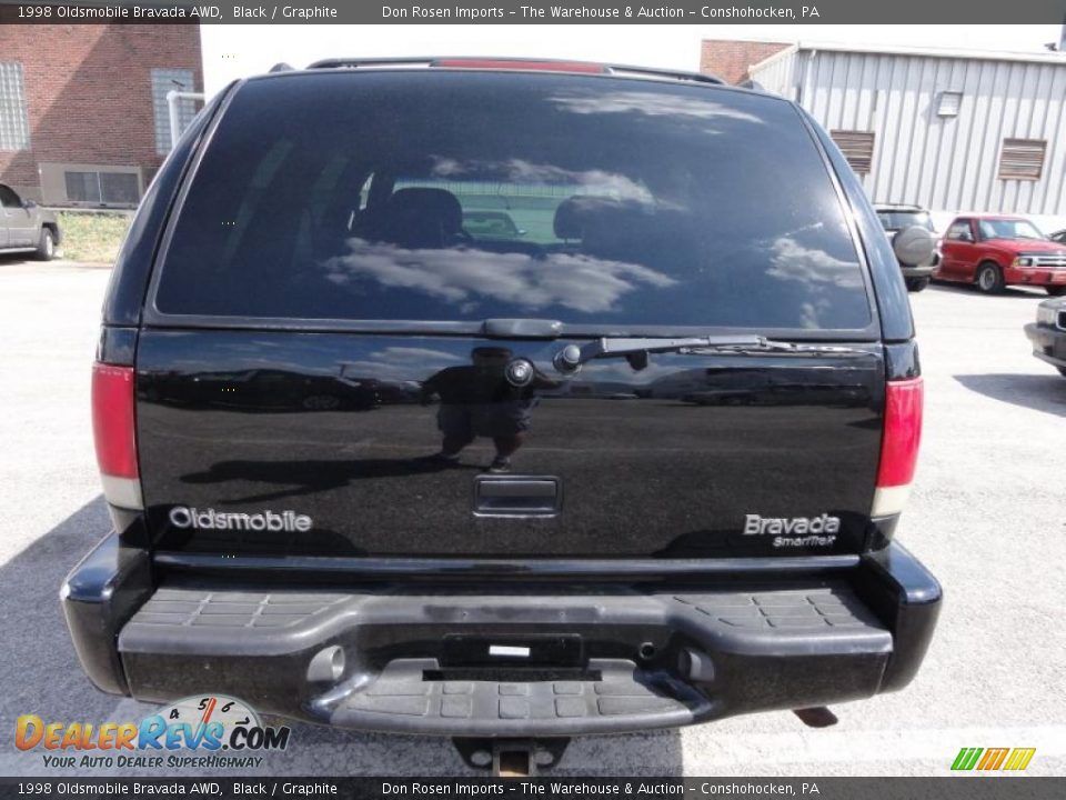 1998 Oldsmobile Bravada AWD Black / Graphite Photo #9