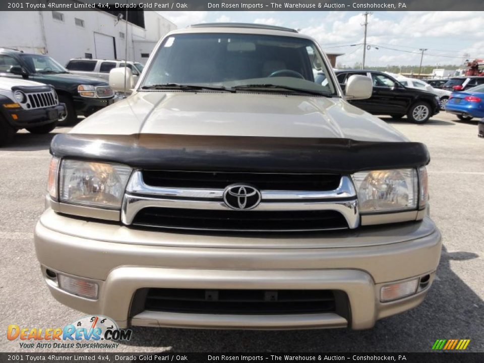 2001 Toyota 4Runner Limited 4x4 Dorado Gold Pearl / Oak Photo #3