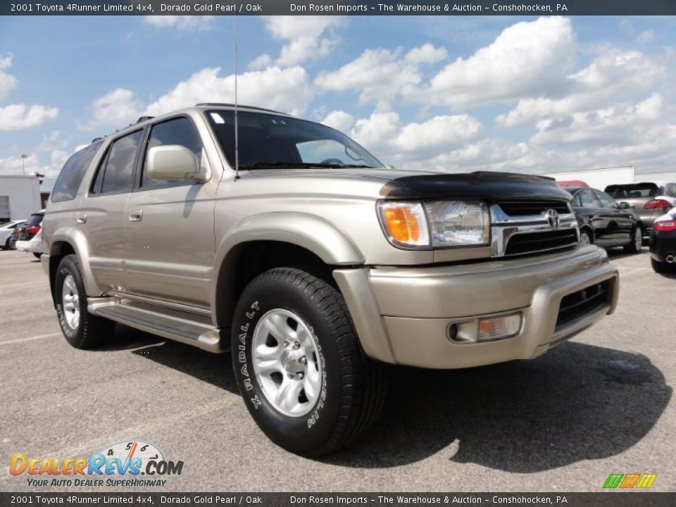 2001 Toyota 4Runner Limited 4x4 Dorado Gold Pearl / Oak Photo #5
