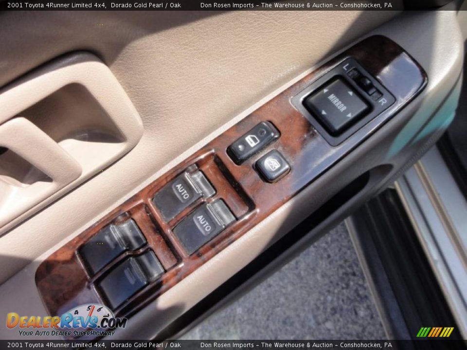 2001 Toyota 4Runner Limited 4x4 Dorado Gold Pearl / Oak Photo #15