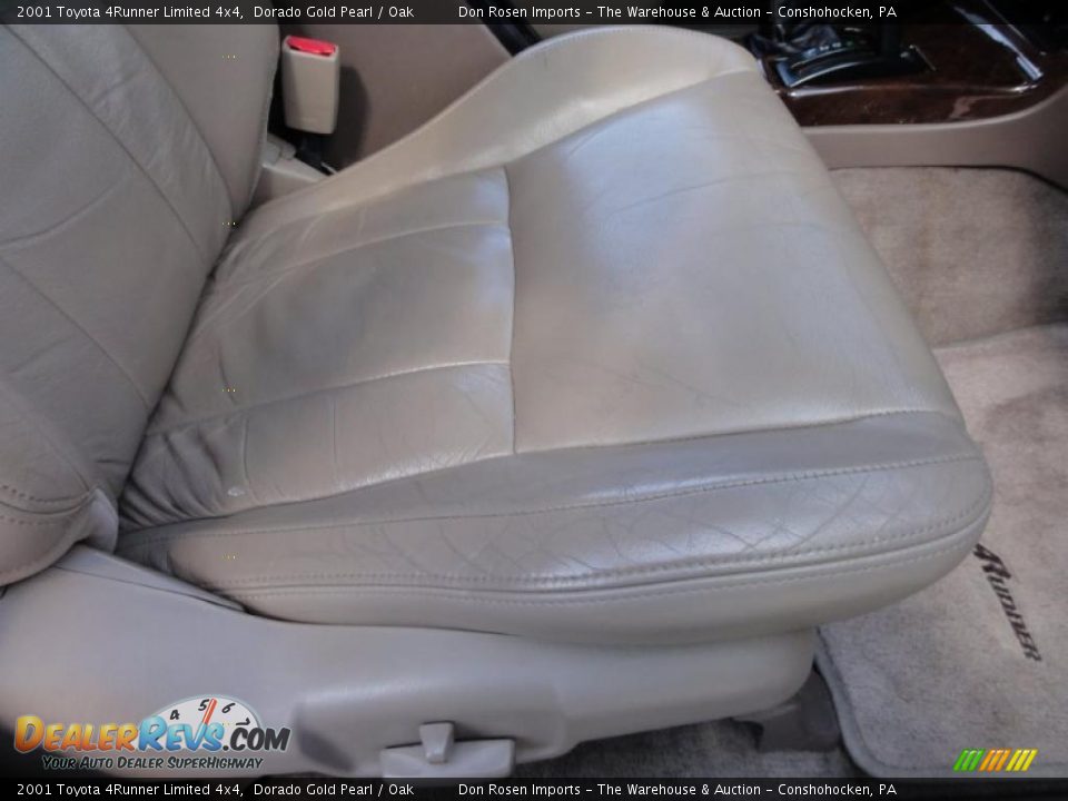 2001 Toyota 4Runner Limited 4x4 Dorado Gold Pearl / Oak Photo #22