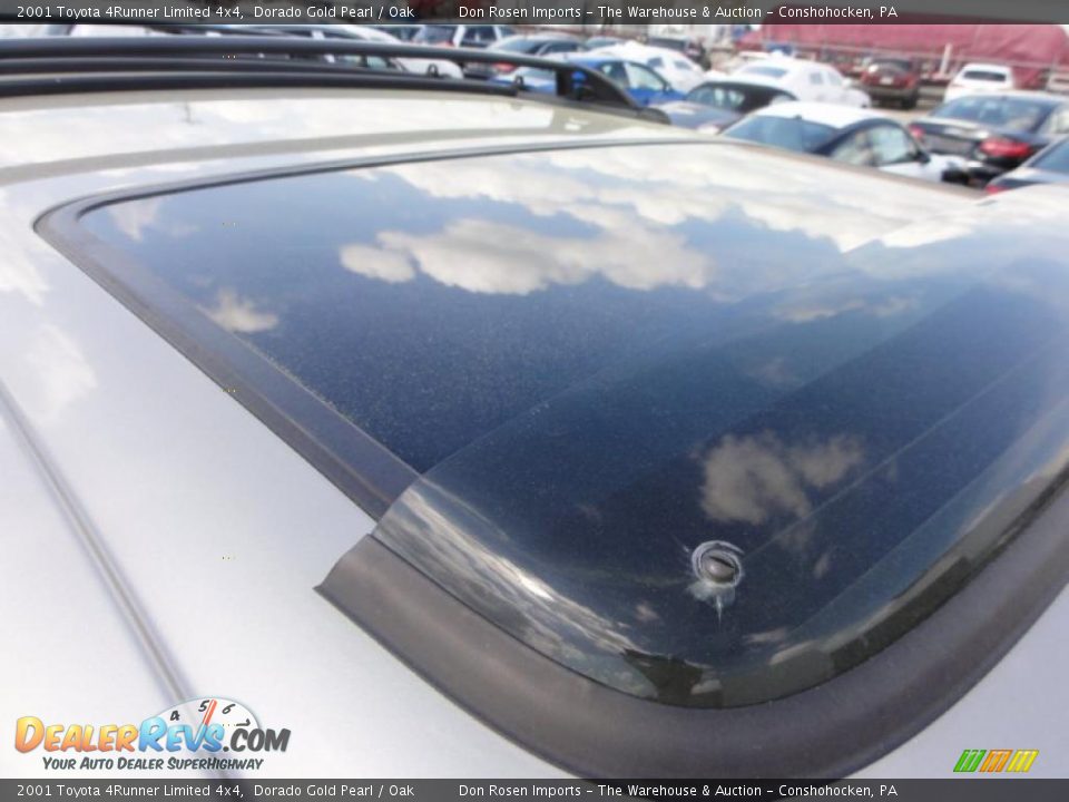 2001 Toyota 4Runner Limited 4x4 Dorado Gold Pearl / Oak Photo #24