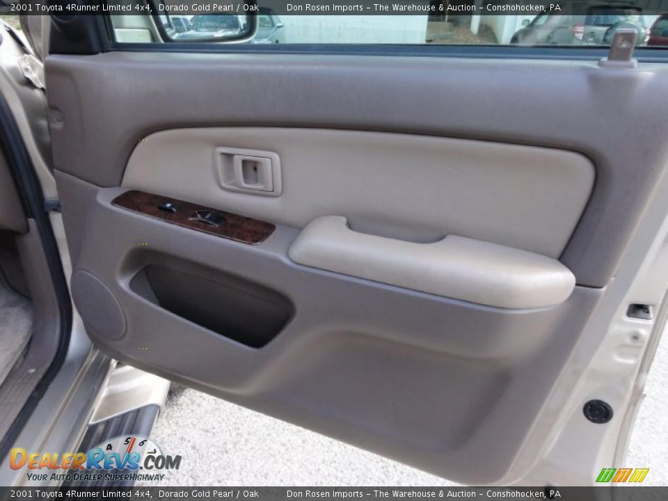 2001 Toyota 4Runner Limited 4x4 Dorado Gold Pearl / Oak Photo #25