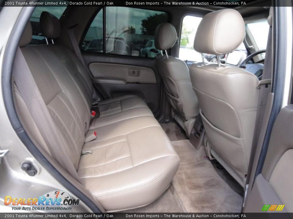 Oak Interior - 2001 Toyota 4Runner Limited 4x4 Photo #26