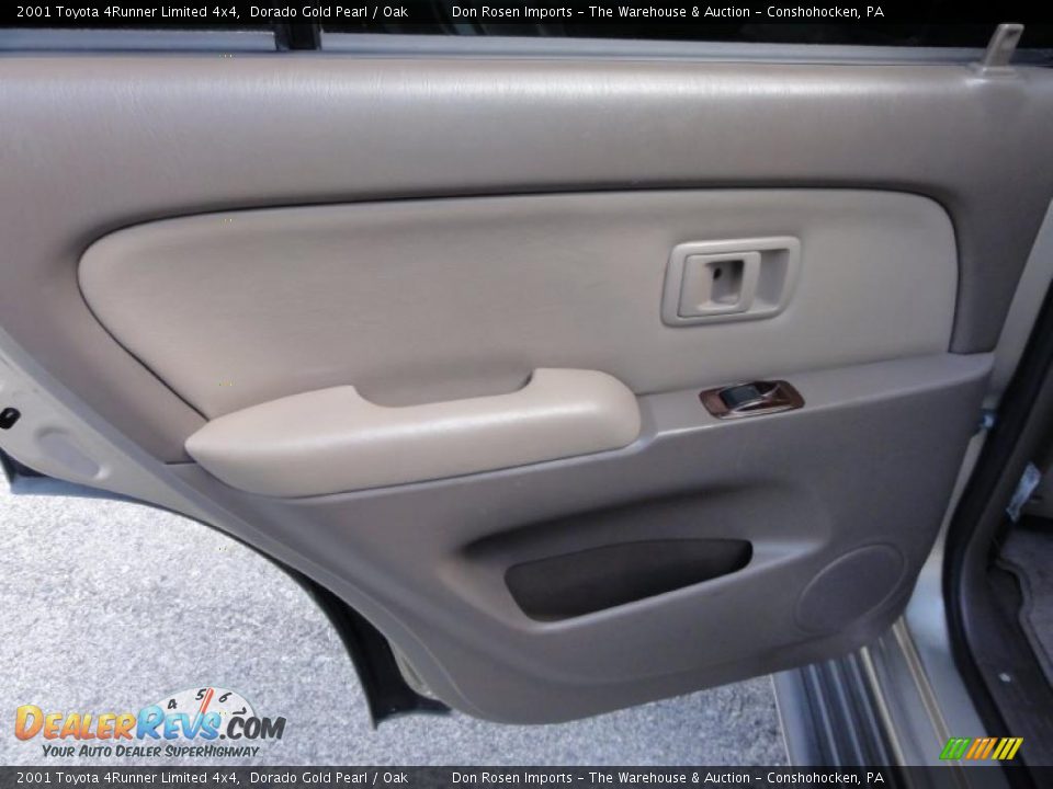 2001 Toyota 4Runner Limited 4x4 Dorado Gold Pearl / Oak Photo #29
