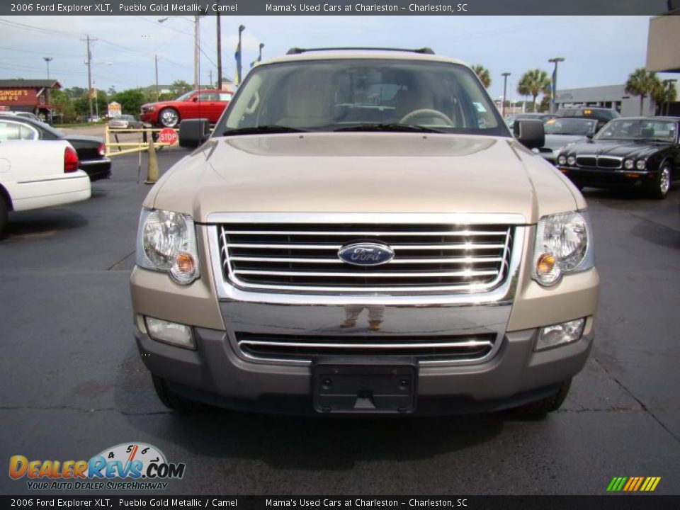 2006 Ford Explorer XLT Pueblo Gold Metallic / Camel Photo #3