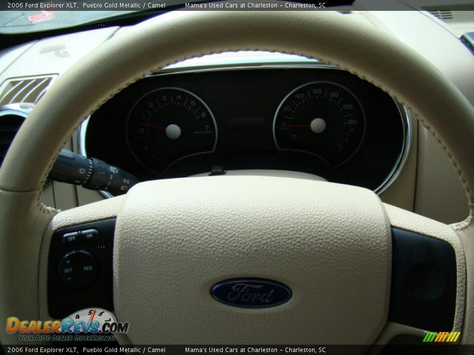 2006 Ford Explorer XLT Pueblo Gold Metallic / Camel Photo #26