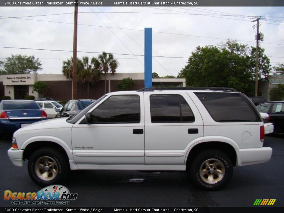 Summit White 2000 Chevrolet Blazer Trailblazer Photo #5