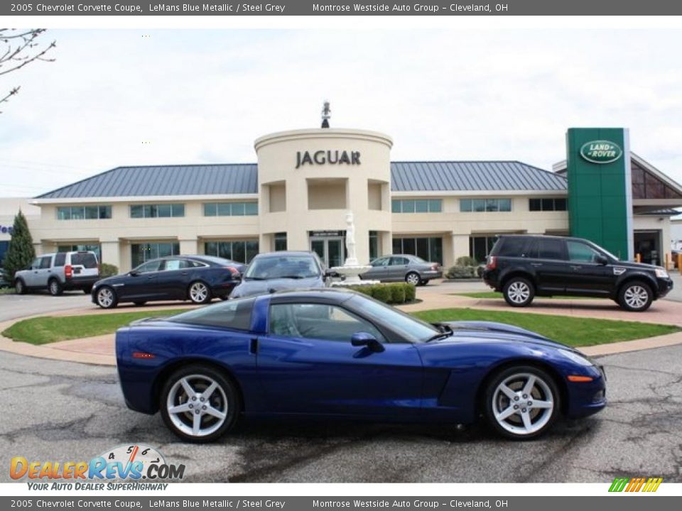 2005 Chevrolet Corvette Coupe LeMans Blue Metallic / Steel Grey Photo #1
