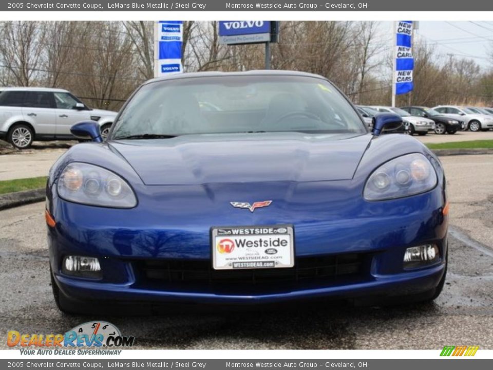 2005 Chevrolet Corvette Coupe LeMans Blue Metallic / Steel Grey Photo #3