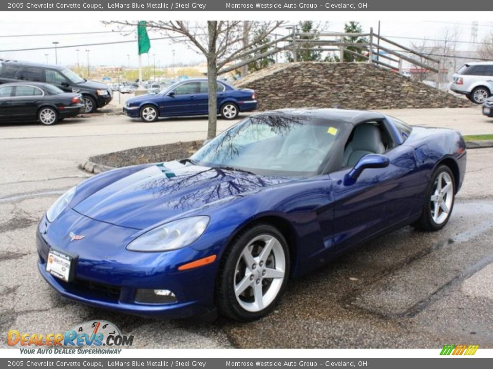 2005 Chevrolet Corvette Coupe LeMans Blue Metallic / Steel Grey Photo #4