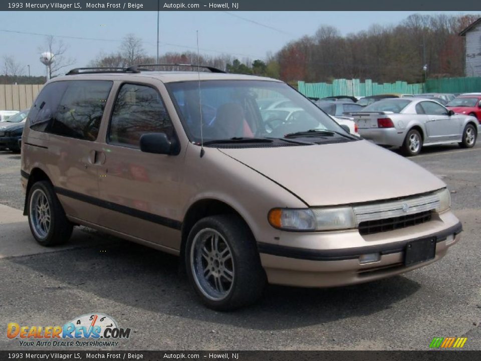 1993 Mercury Villager LS Mocha Frost / Beige Photo #3
