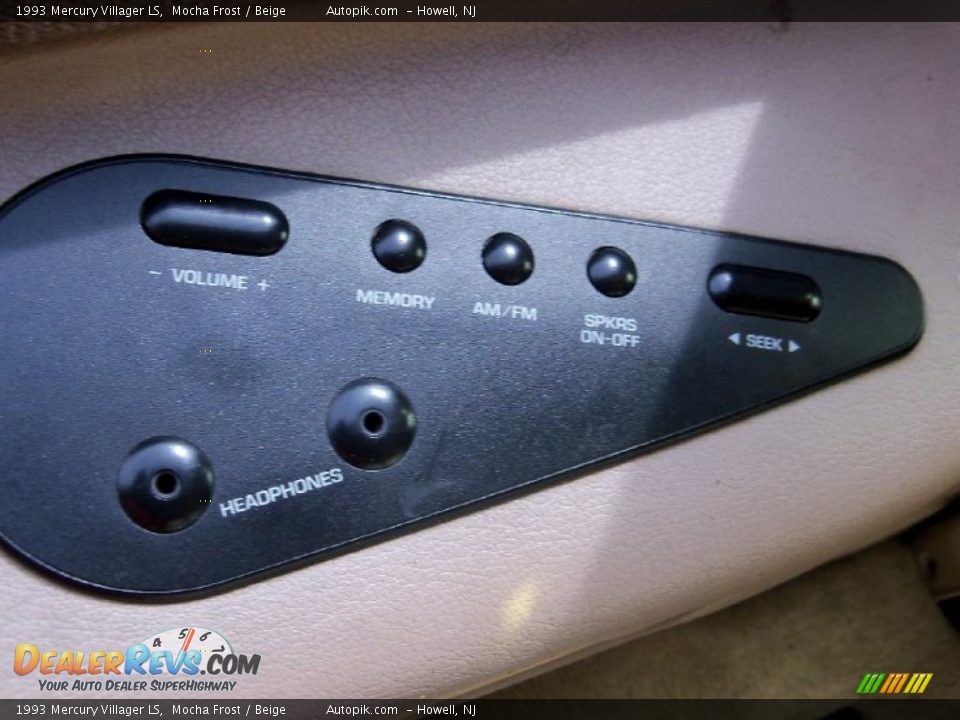 1993 Mercury Villager LS Mocha Frost / Beige Photo #14