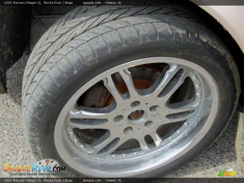 1993 Mercury Villager LS Mocha Frost / Beige Photo #15