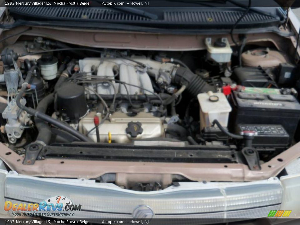 1993 Mercury Villager LS Mocha Frost / Beige Photo #16