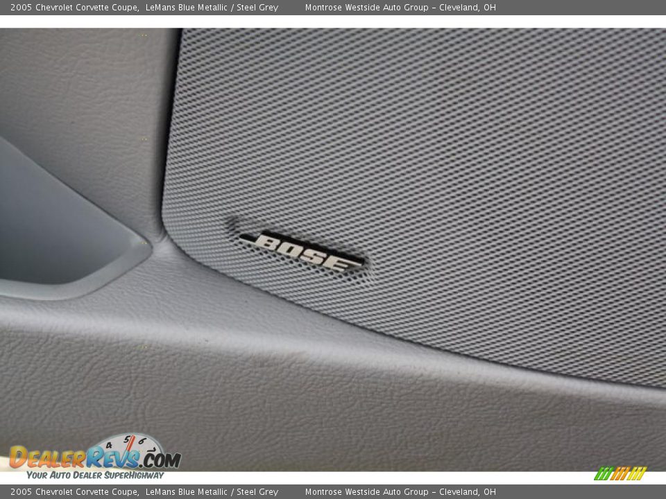 2005 Chevrolet Corvette Coupe LeMans Blue Metallic / Steel Grey Photo #22