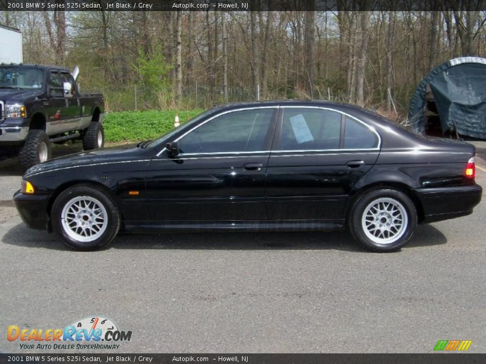 Jet Black 2001 BMW 5 Series 525i Sedan Photo #7