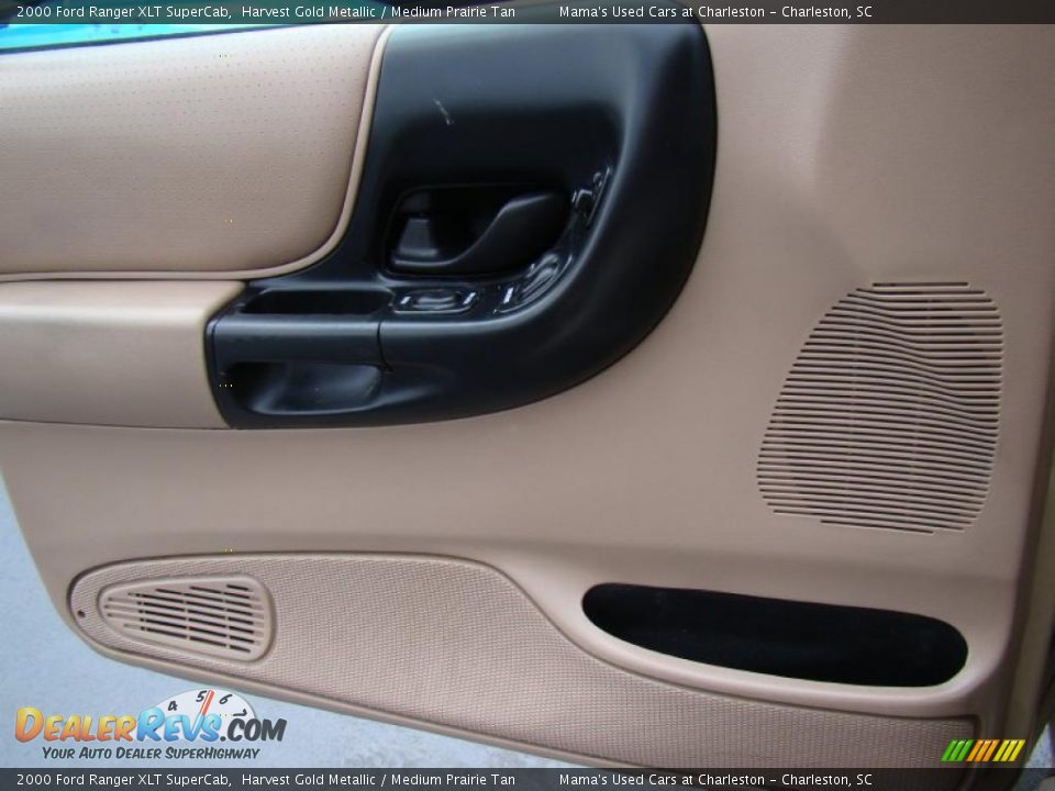 2000 Ford Ranger XLT SuperCab Harvest Gold Metallic / Medium Prairie Tan Photo #19