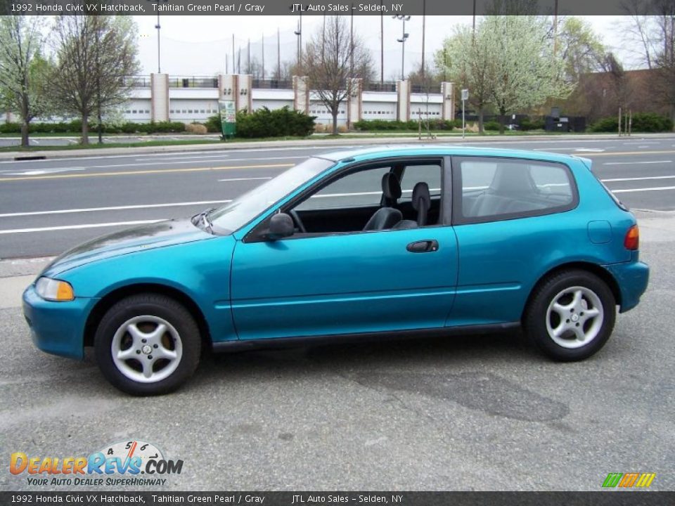 Honda civic tahitian green pearl #4