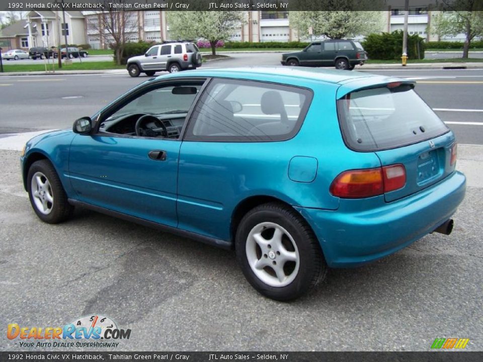 Honda civic tahitian green pearl #3