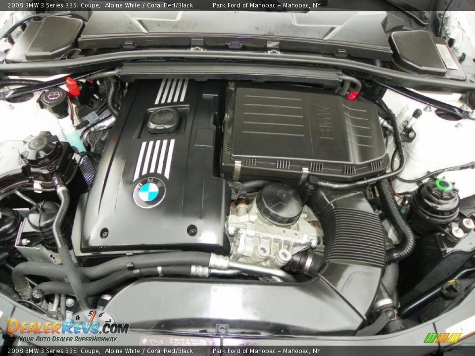 2008 BMW 3 Series 335i Coupe 3.0L Twin Turbocharged DOHC 24V VVT Inline 6 Cylinder Engine Photo #11