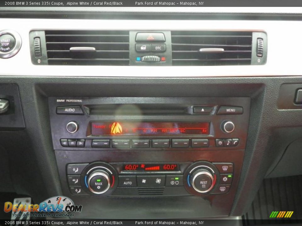 Controls of 2008 BMW 3 Series 335i Coupe Photo #16