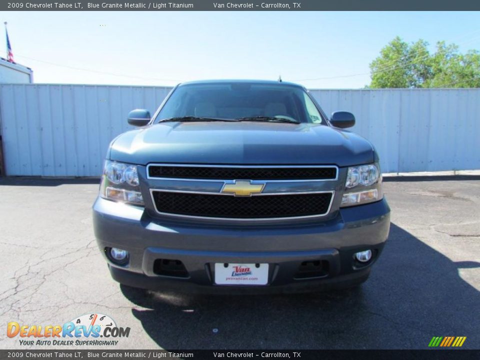 2009 Chevrolet Tahoe LT Blue Granite Metallic / Light Titanium Photo #2