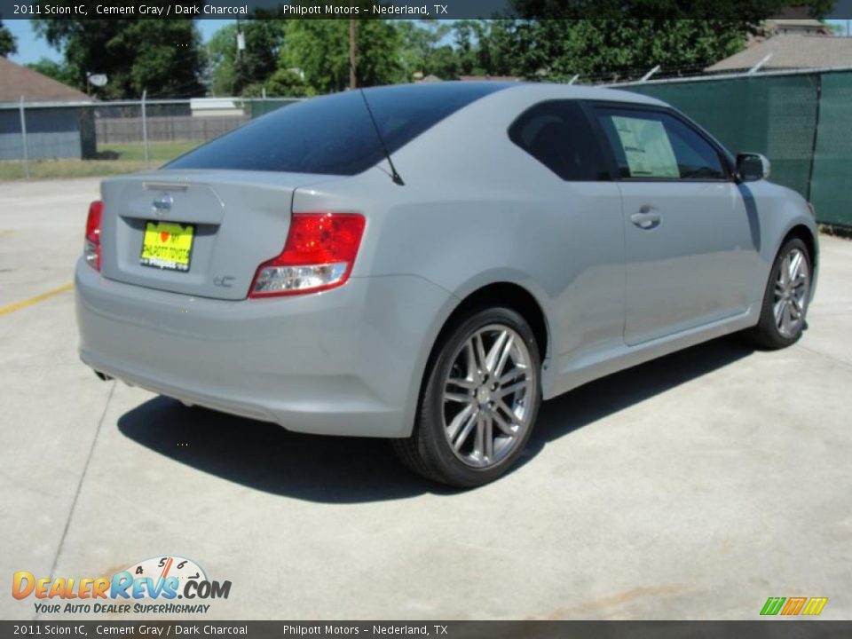 Cement Gray 2011 Scion tC  Photo #3