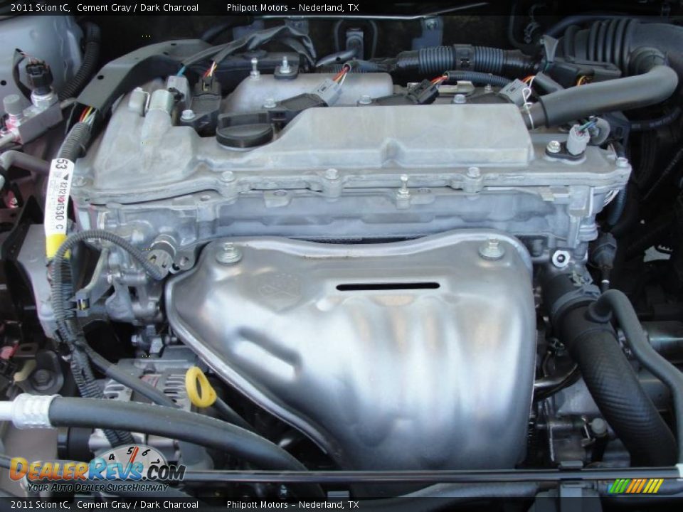 2011 Scion tC  2.5 Liter DOHC 16-Valve Dual VVT-i 4 Cylinder Engine Photo #19