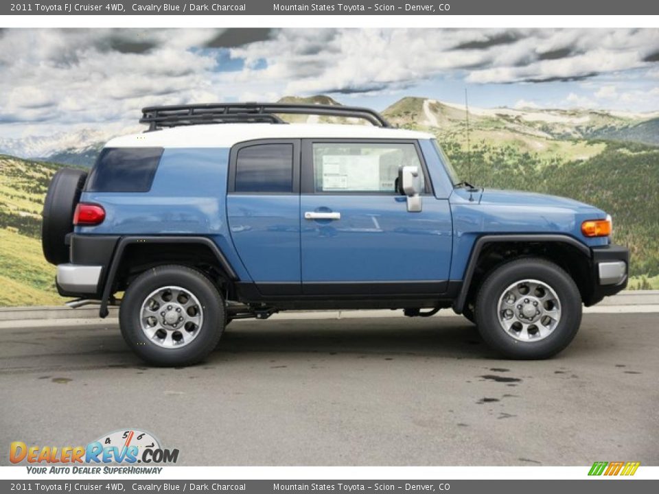 Cavalry Blue 2011 Toyota FJ Cruiser 4WD Photo #2