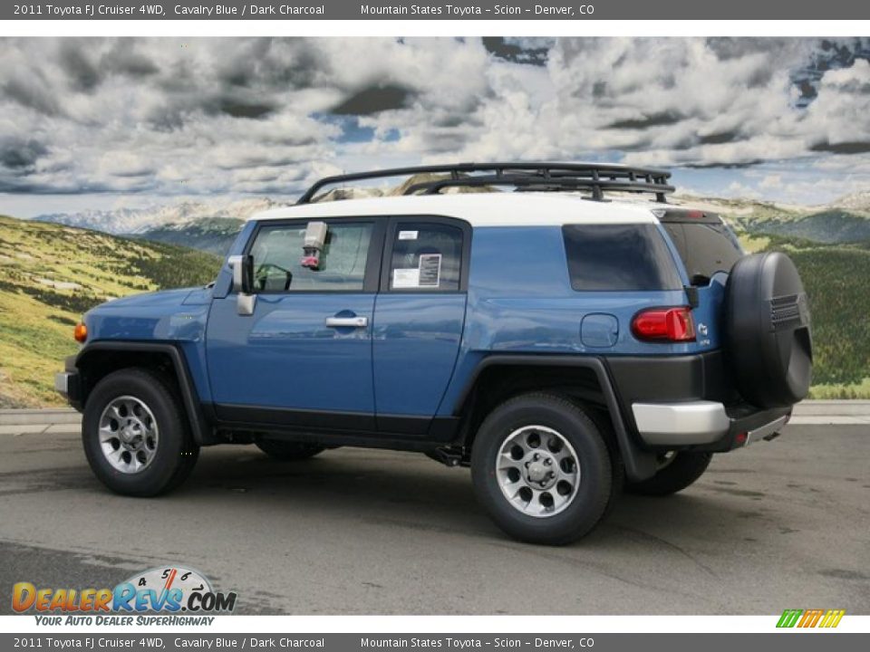 Cavalry Blue 2011 Toyota FJ Cruiser 4WD Photo #3