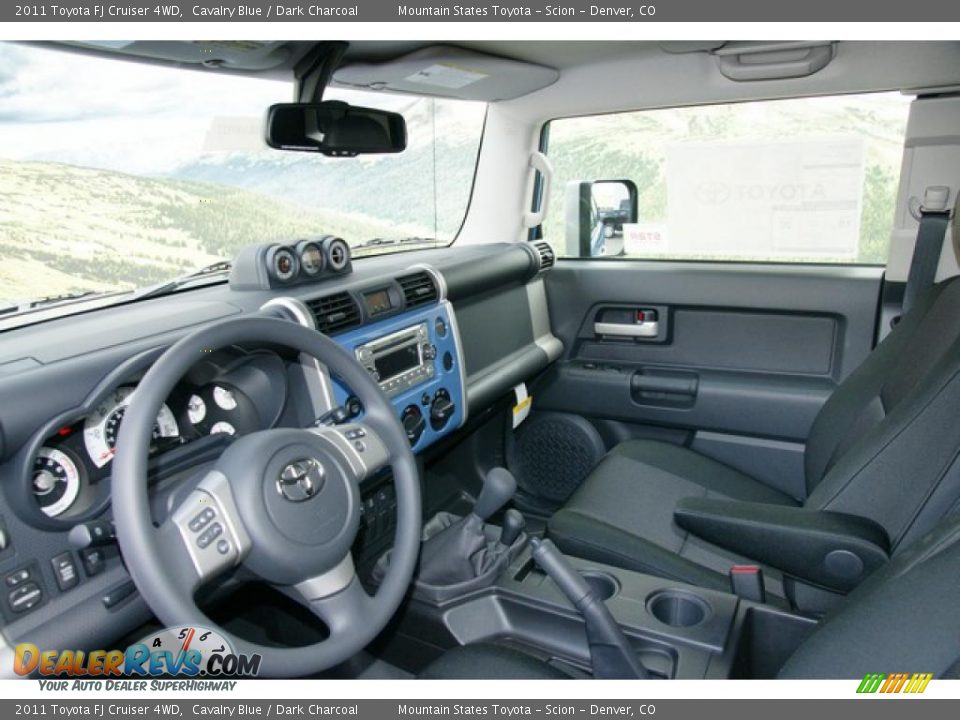 Dark Charcoal Interior - 2011 Toyota FJ Cruiser 4WD Photo #4