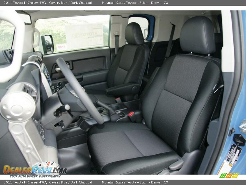 2011 Toyota FJ Cruiser 4WD Cavalry Blue / Dark Charcoal Photo #5