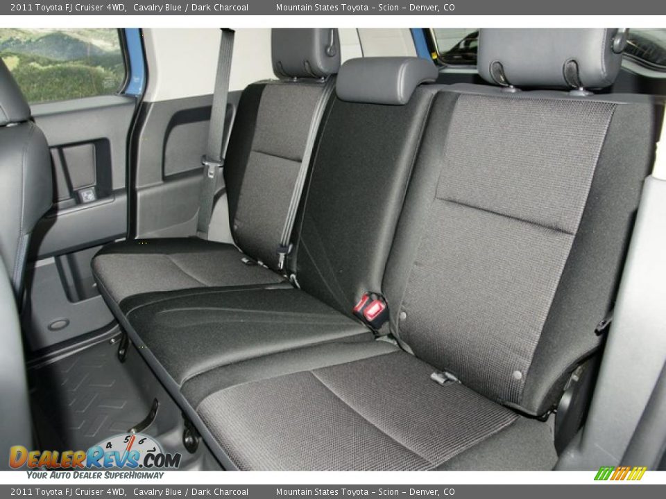Dark Charcoal Interior - 2011 Toyota FJ Cruiser 4WD Photo #7