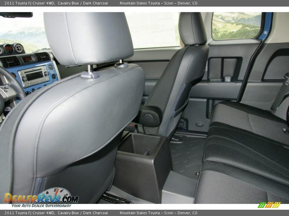 2011 Toyota FJ Cruiser 4WD Cavalry Blue / Dark Charcoal Photo #8