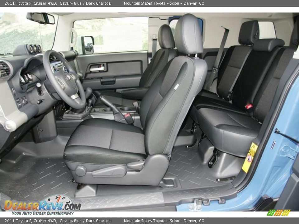 Dark Charcoal Interior - 2011 Toyota FJ Cruiser 4WD Photo #9