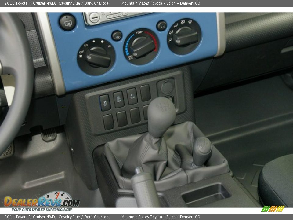 2011 Toyota FJ Cruiser 4WD Cavalry Blue / Dark Charcoal Photo #13
