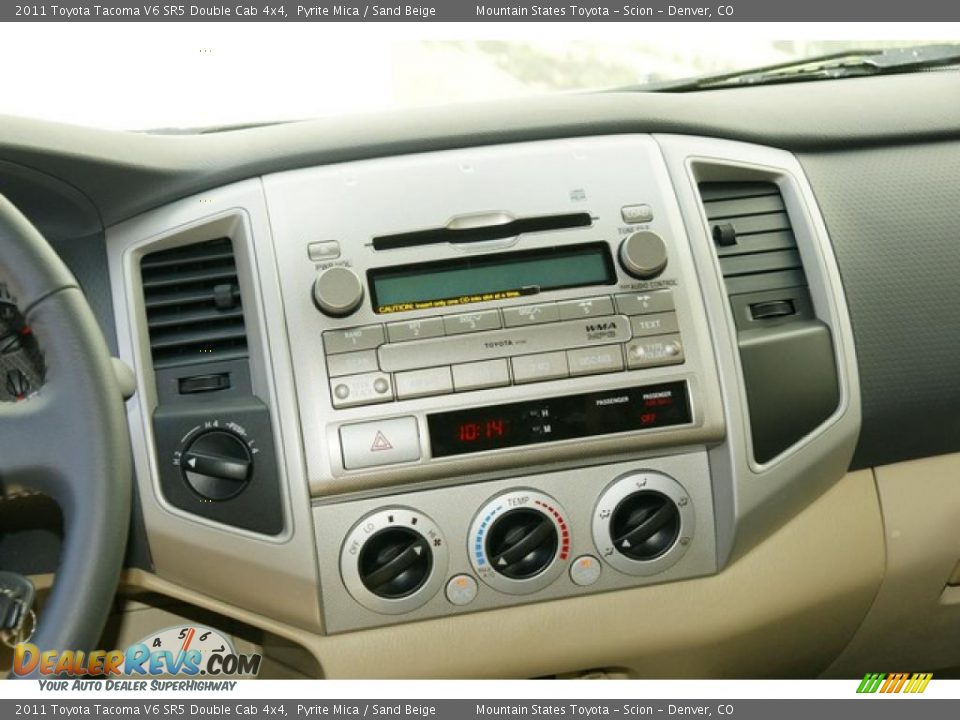 2011 Toyota Tacoma V6 SR5 Double Cab 4x4 Pyrite Mica / Sand Beige Photo #10