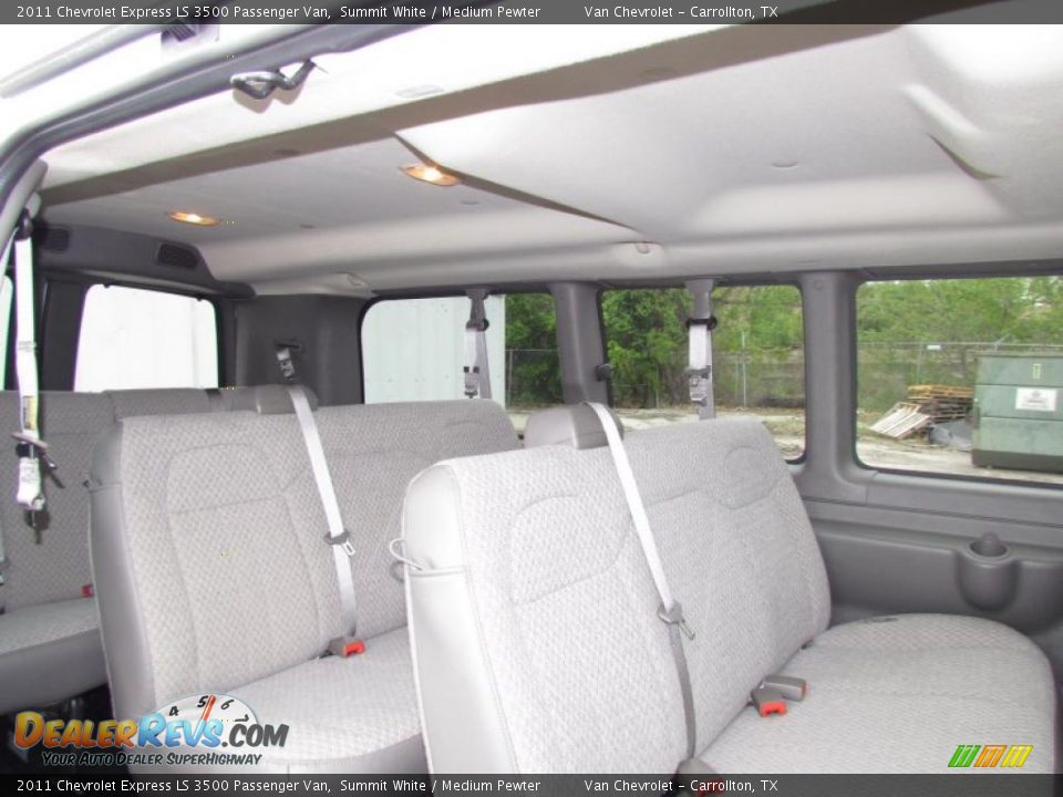 Medium Pewter Interior 2011 Chevrolet Express Ls 3500