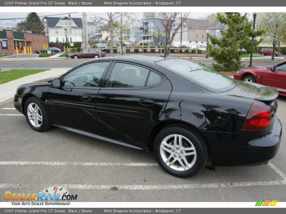 2007 Pontiac Grand Prix GT Sedan Black / Ebony Photo #6