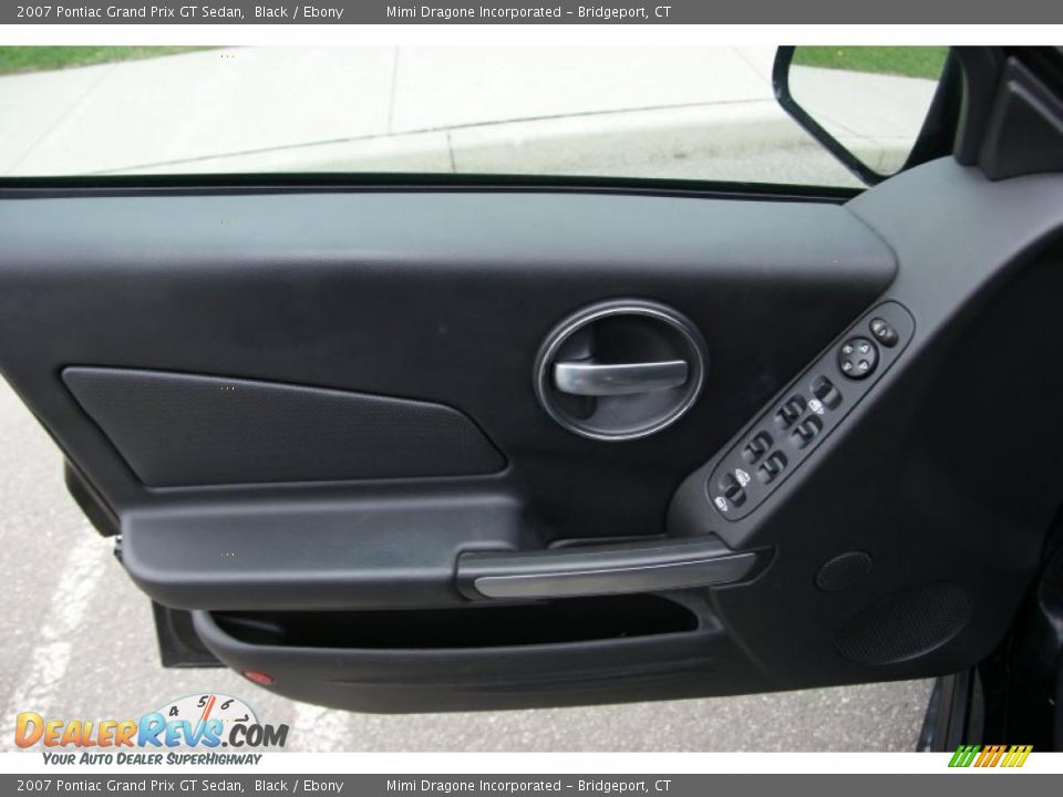 2007 Pontiac Grand Prix GT Sedan Black / Ebony Photo #10