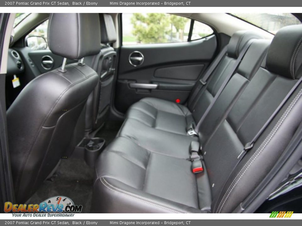 2007 Pontiac Grand Prix GT Sedan Black / Ebony Photo #11