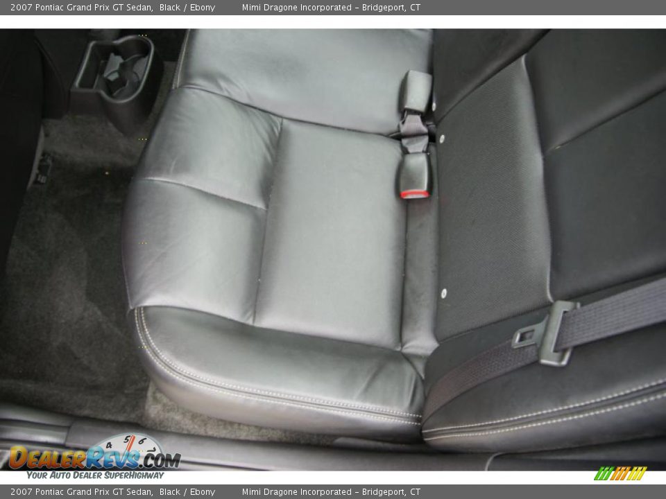 2007 Pontiac Grand Prix GT Sedan Black / Ebony Photo #12