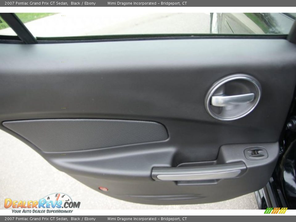 2007 Pontiac Grand Prix GT Sedan Black / Ebony Photo #13