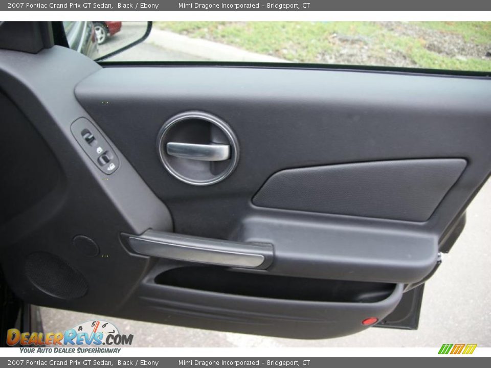 2007 Pontiac Grand Prix GT Sedan Black / Ebony Photo #16