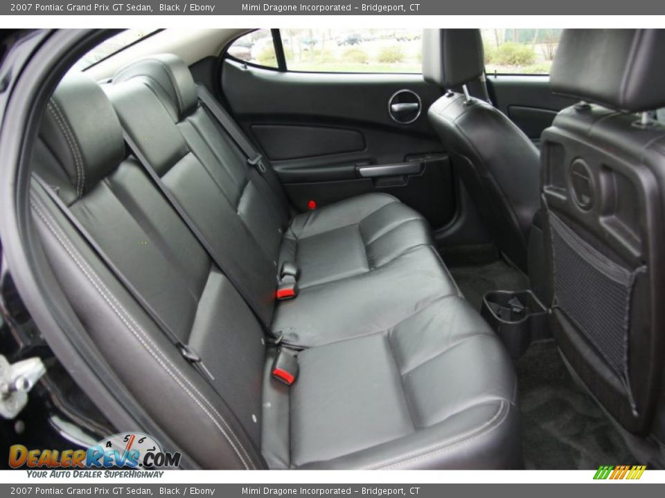2007 Pontiac Grand Prix GT Sedan Black / Ebony Photo #17