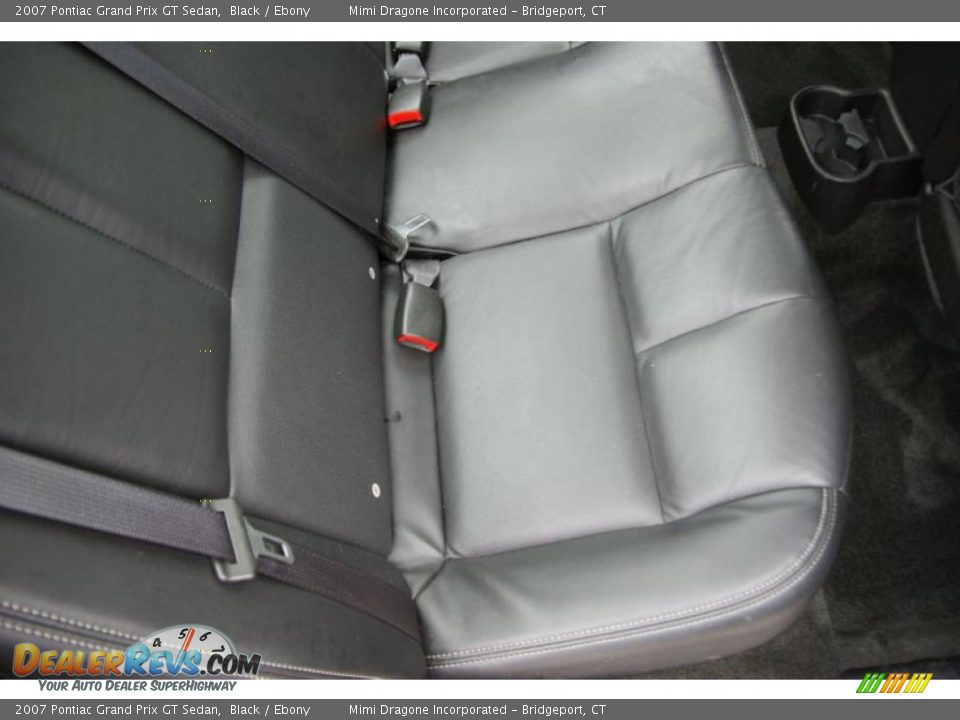2007 Pontiac Grand Prix GT Sedan Black / Ebony Photo #18