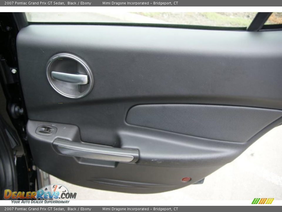 2007 Pontiac Grand Prix GT Sedan Black / Ebony Photo #19