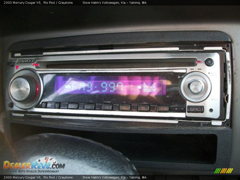 2000 Mercury Cougar V6 Rio Red / Graystone Photo #12