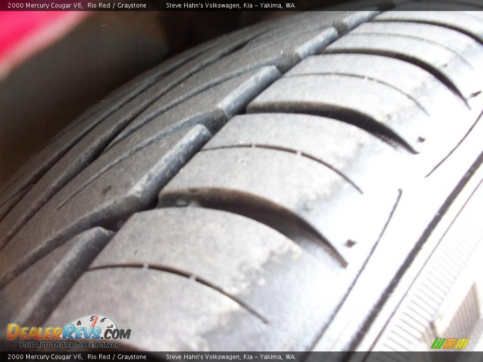 2000 Mercury Cougar V6 Rio Red / Graystone Photo #19